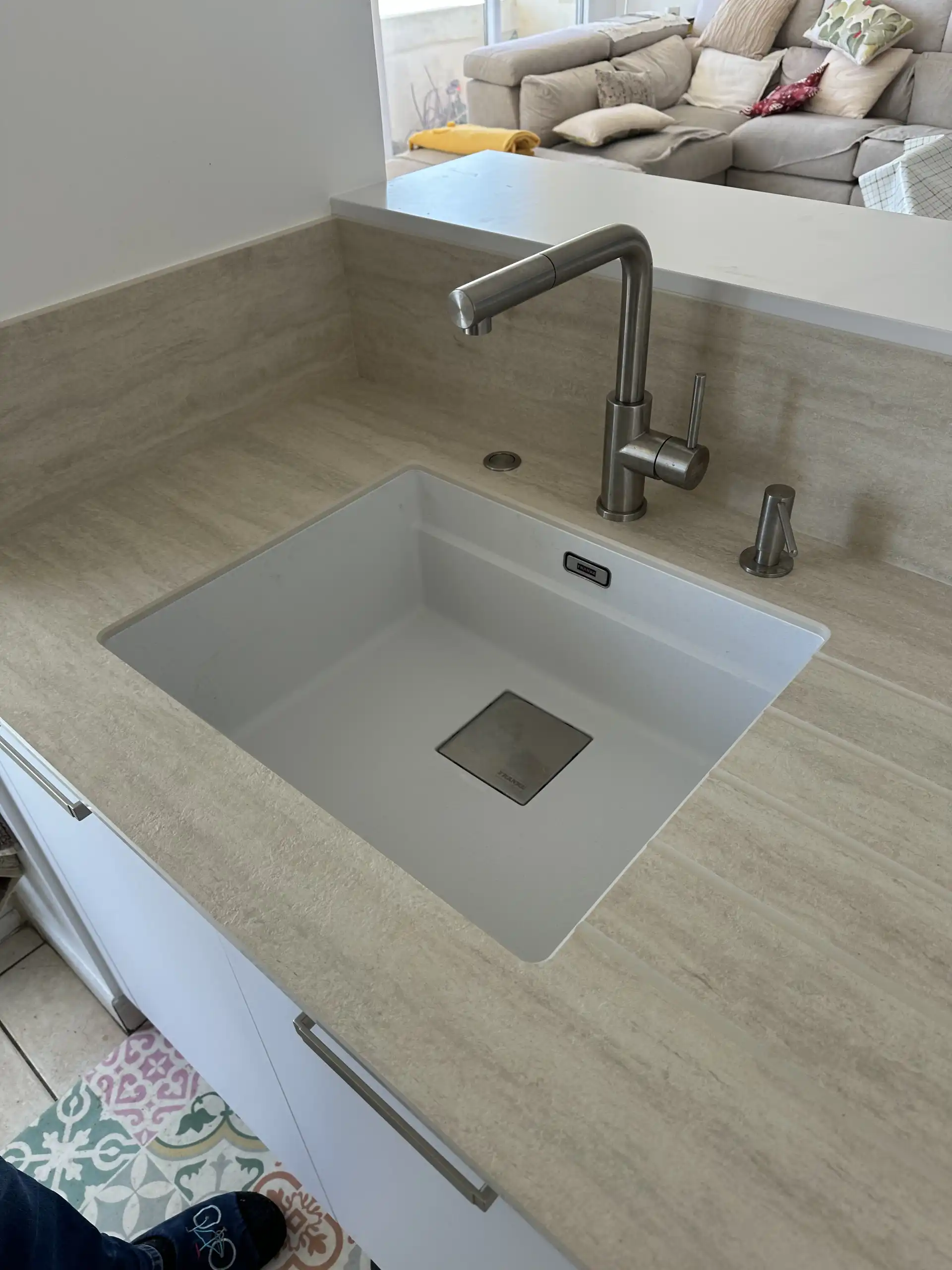 LAMINAM TRAVERTINO BIANCO