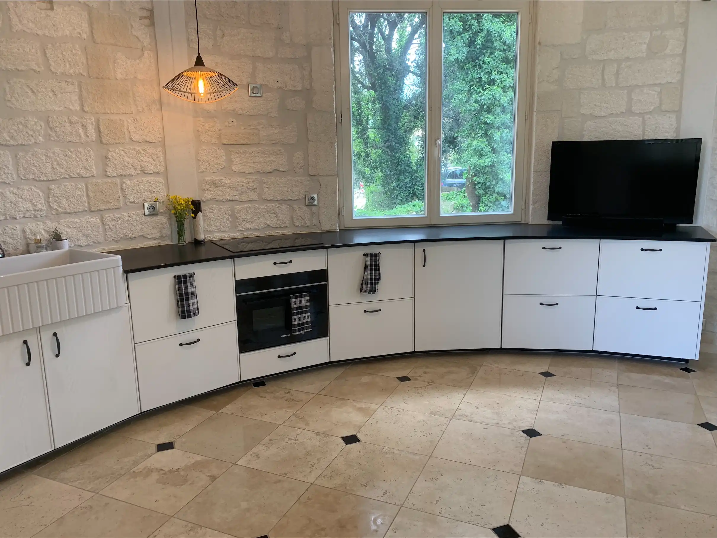 GRANIT NOIR ZIMBABWE EFFET CUIR